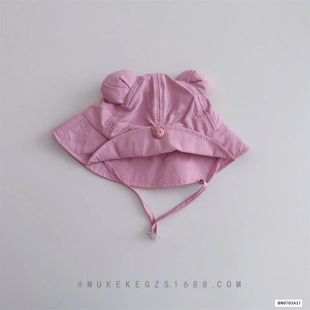 MŨ BÈO TAI GẤU KÈM QUAI