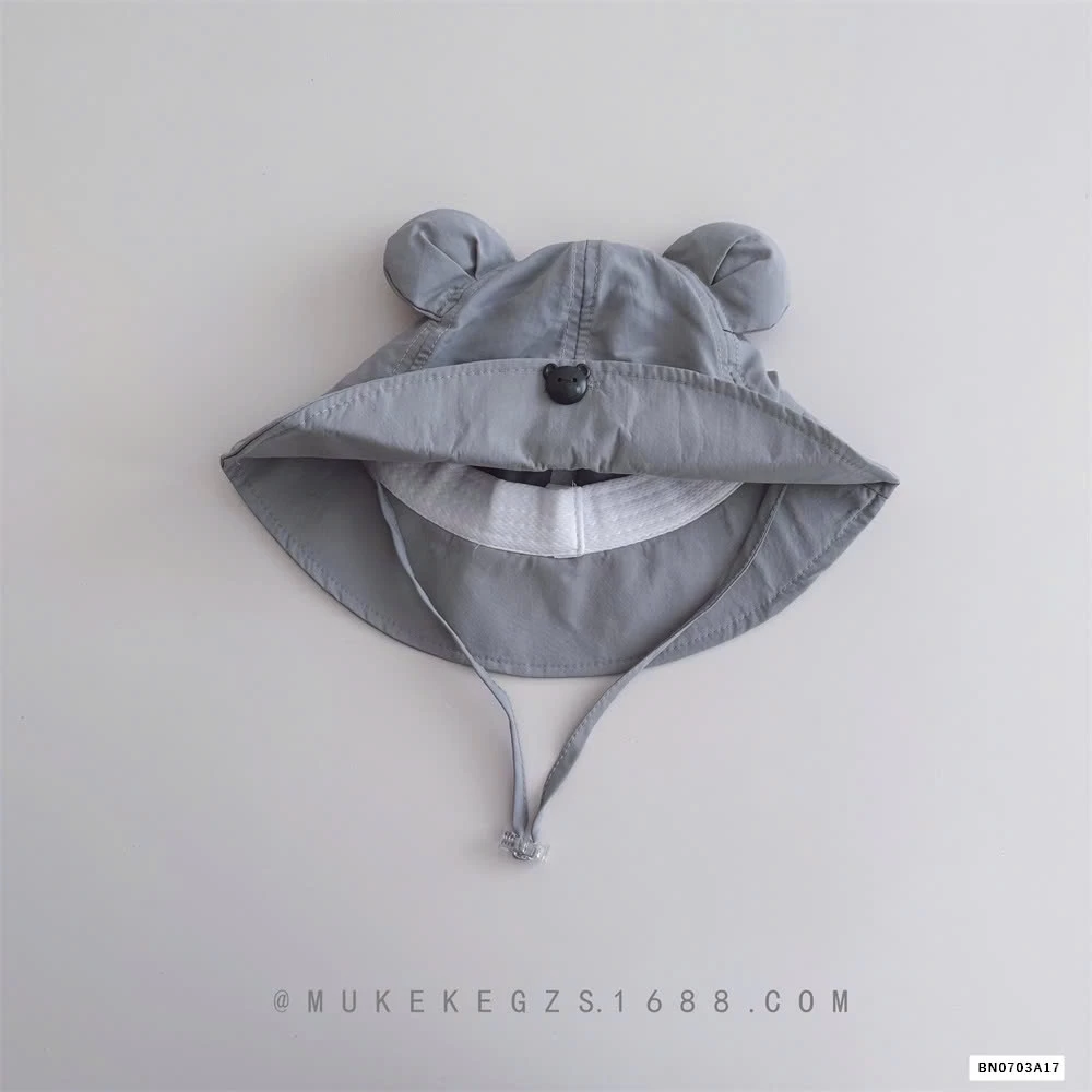 MŨ BÈO TAI GẤU KÈM QUAI