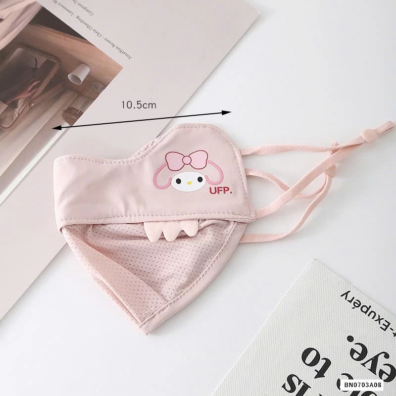 SÉT 2 KHẨU TRANG KUROMI BĂNG LẠNH