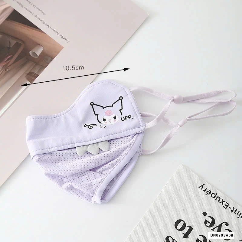 SÉT 2 KHẨU TRANG KUROMI BĂNG LẠNH