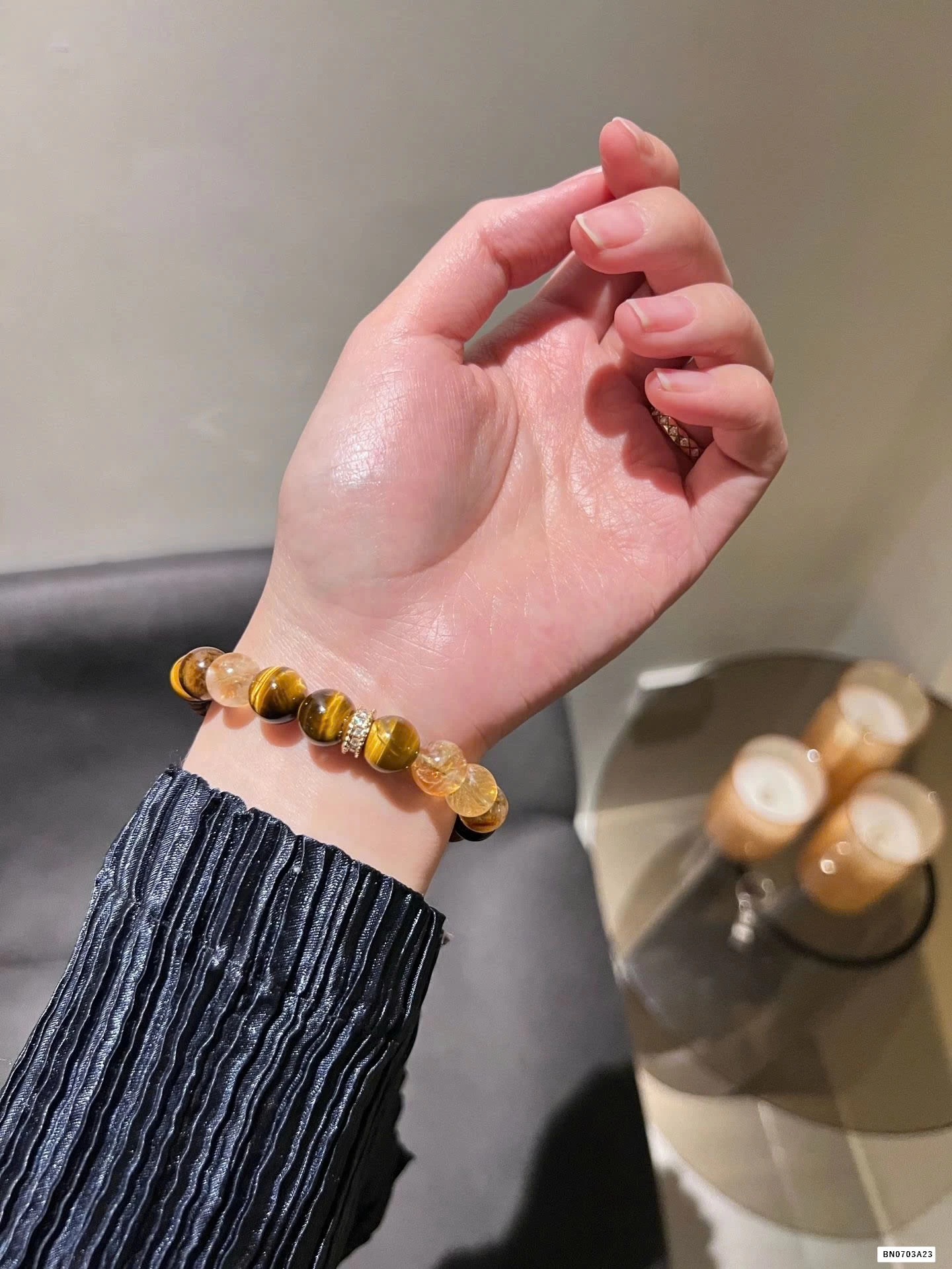 VÒNG ĐÁ THẠCH ANH VÀNG