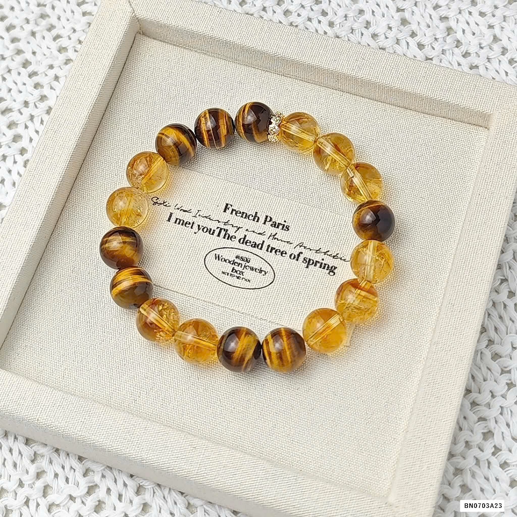 VÒNG ĐÁ THẠCH ANH VÀNG