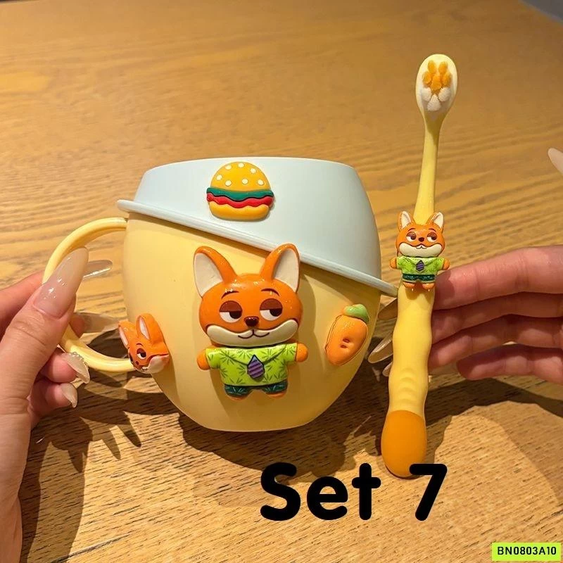 SÉT CỐC + BÀN CHẢI ĐÁNH RĂNG DISNEY