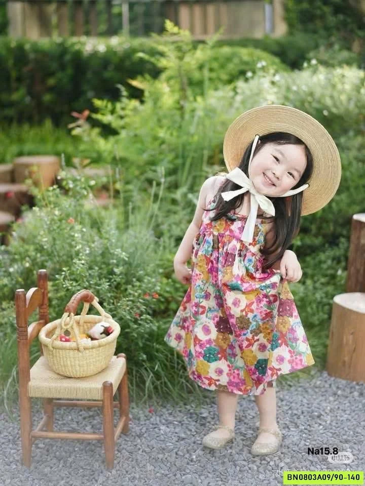 ĐẦM 2 DÂY HOA PREMIUM