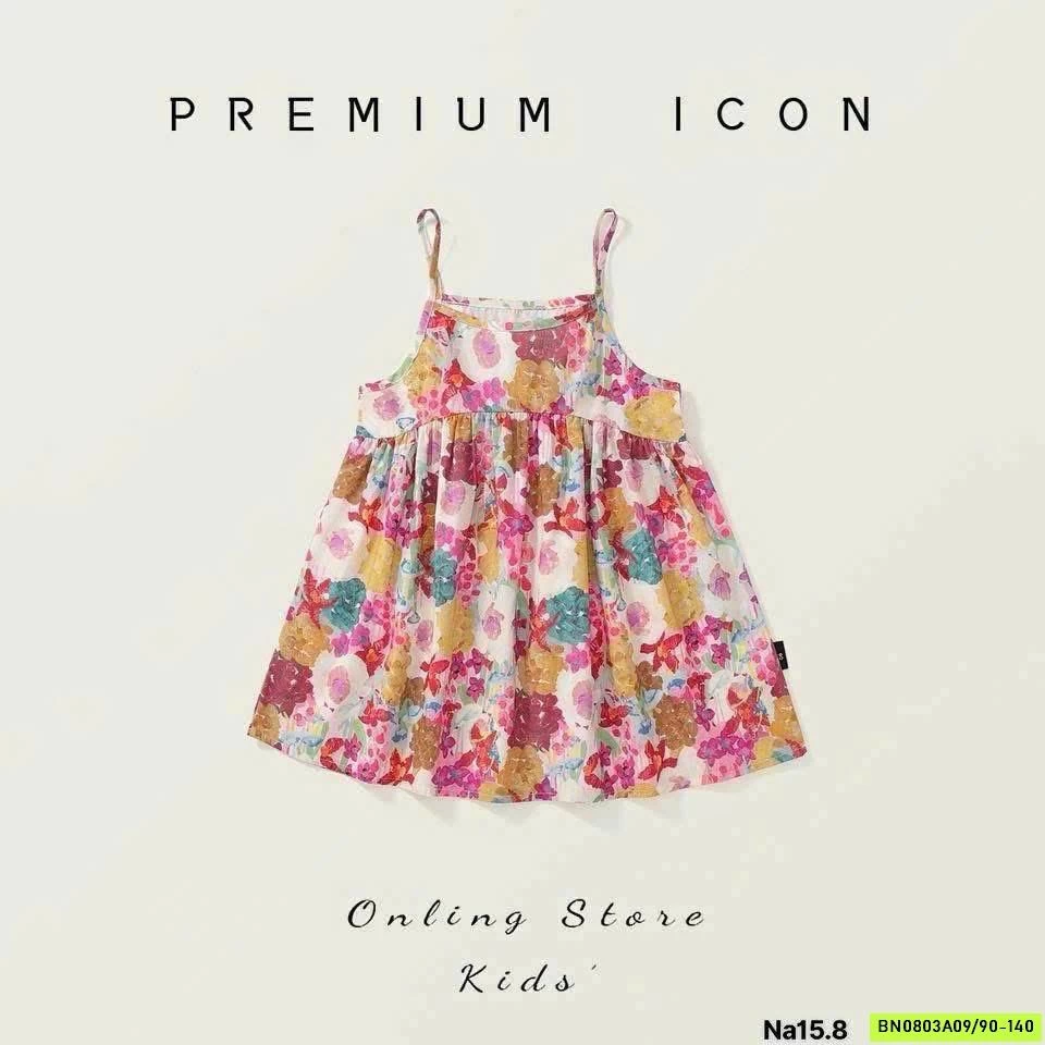 ĐẦM 2 DÂY HOA PREMIUM