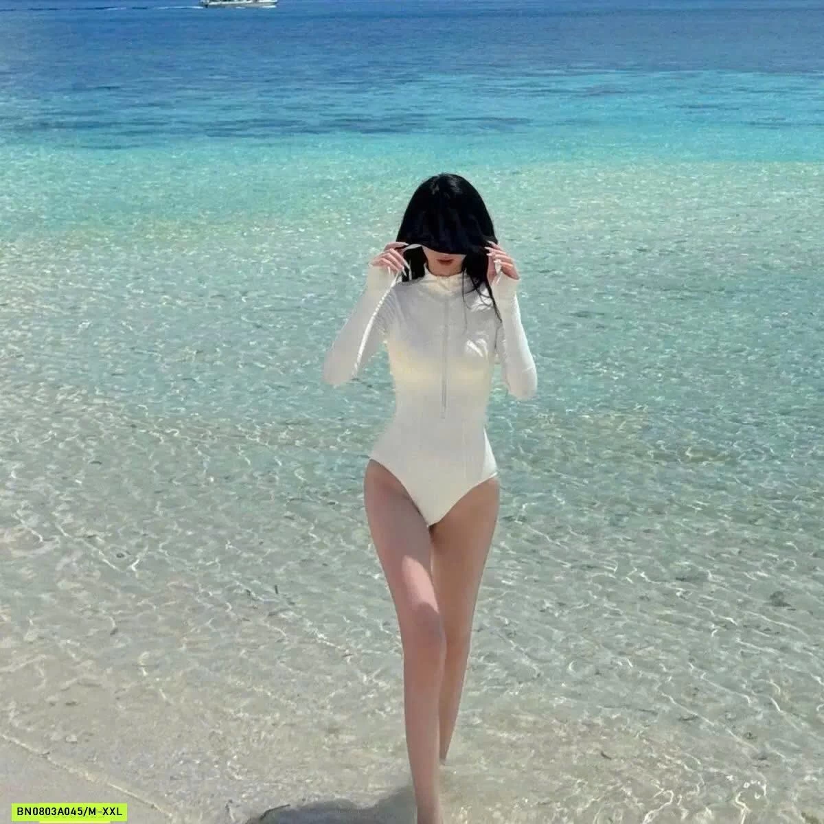 BỘ BƠI LIỀN THÂN DÀI TAY HOT TREND NỮ