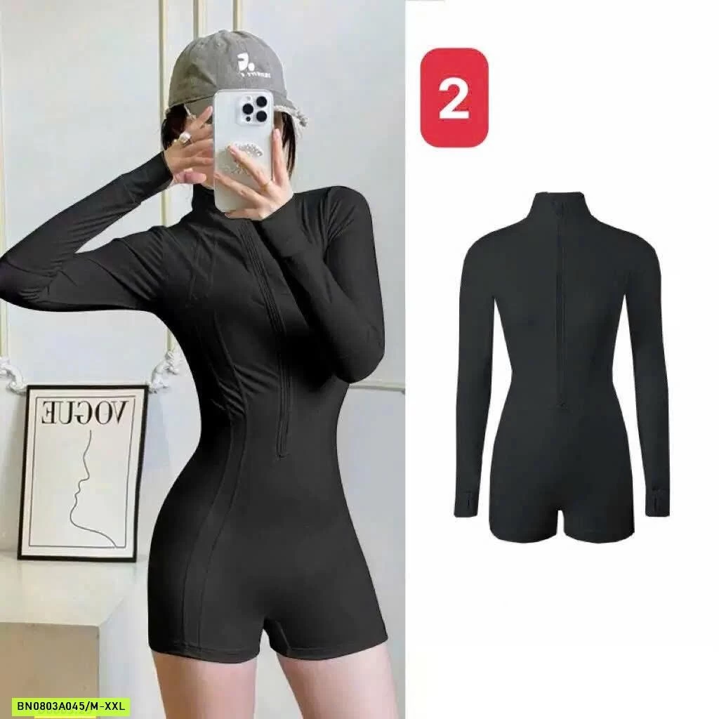 BỘ BƠI LIỀN THÂN DÀI TAY HOT TREND NỮ