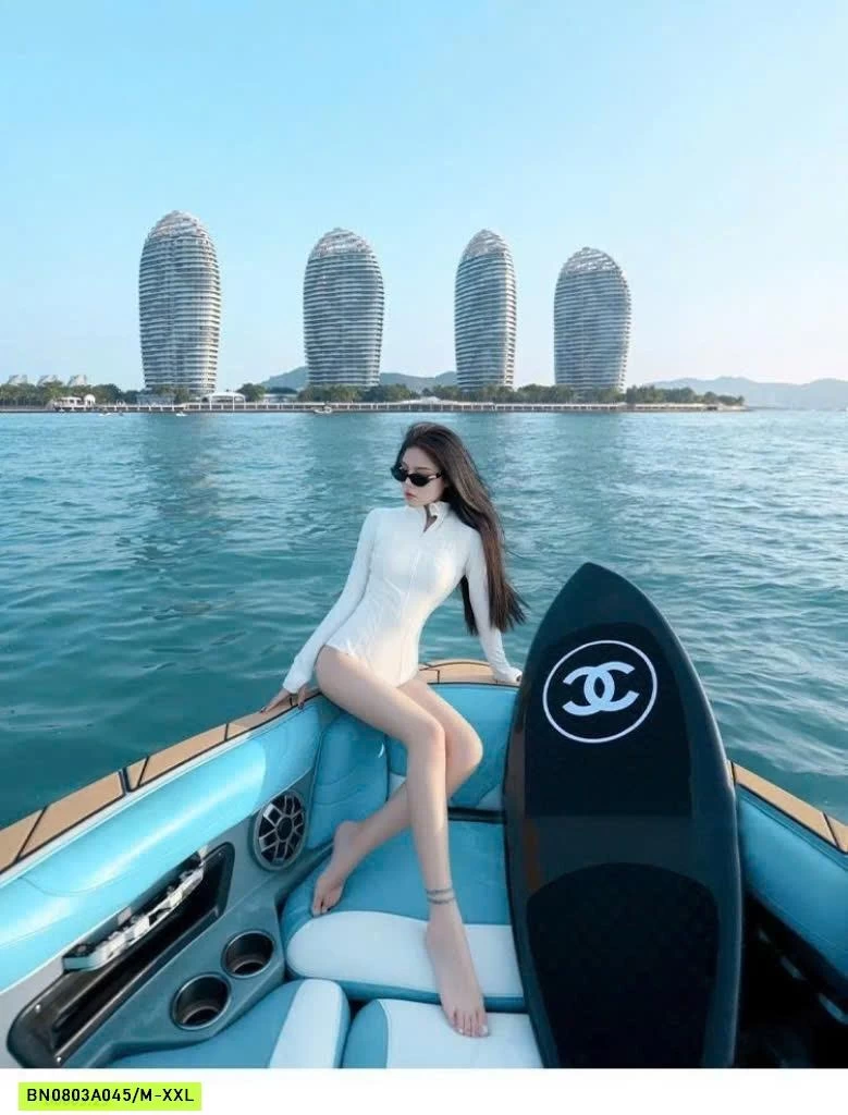 BỘ BƠI LIỀN THÂN DÀI TAY HOT TREND NỮ