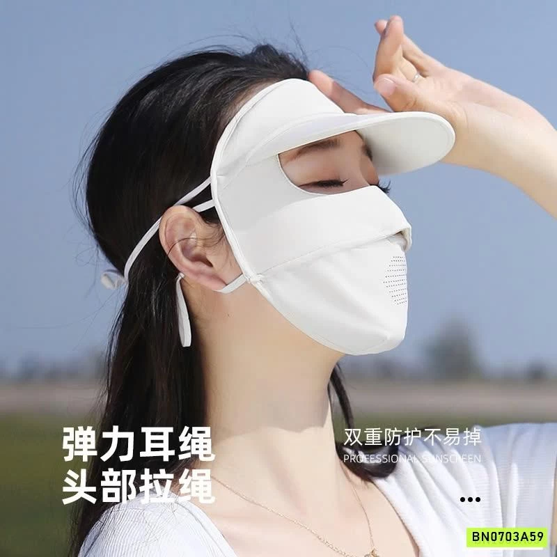 KHẨU TRANG CẢ MẶT CÓ TÁN CHE