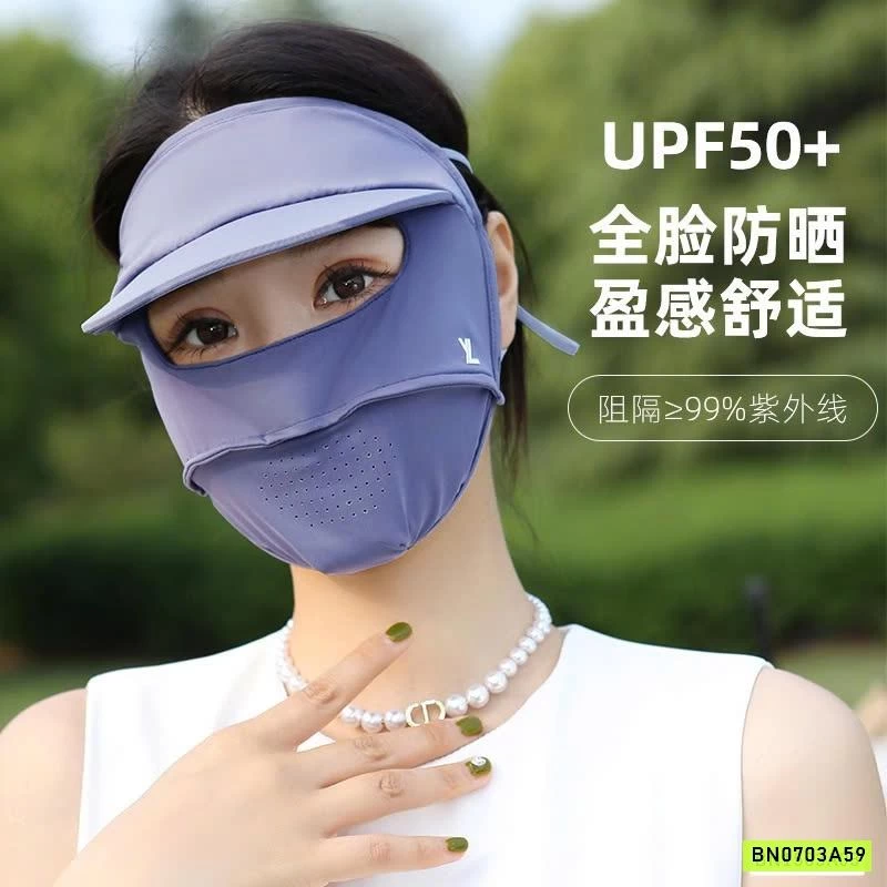 KHẨU TRANG CẢ MẶT CÓ TÁN CHE