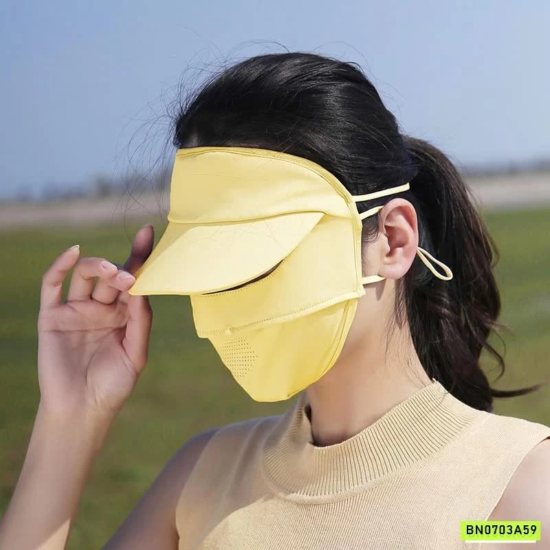 KHẨU TRANG CẢ MẶT CÓ TÁN CHE