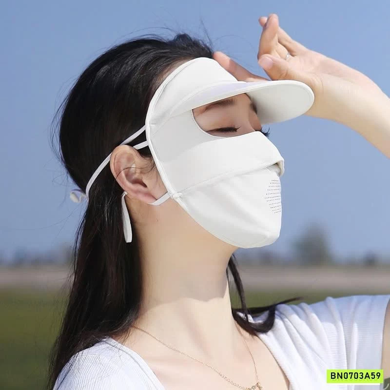 KHẨU TRANG CẢ MẶT CÓ TÁN CHE