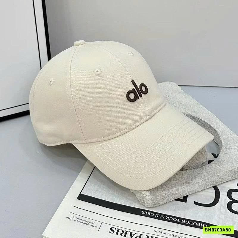 MŨ KẾT THÊU CHỮ A.LO