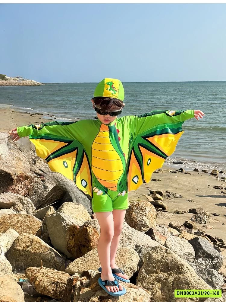 BỘ BƠI KHỦNG LONG XANH BÉ TRAI