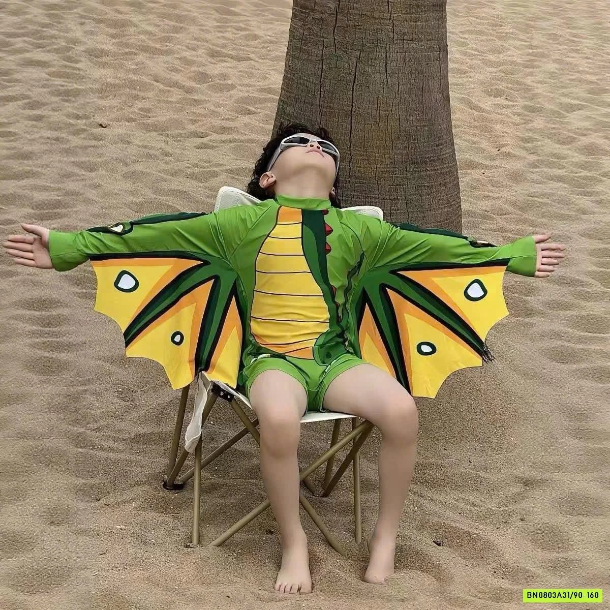 BỘ BƠI KHỦNG LONG XANH BÉ TRAI