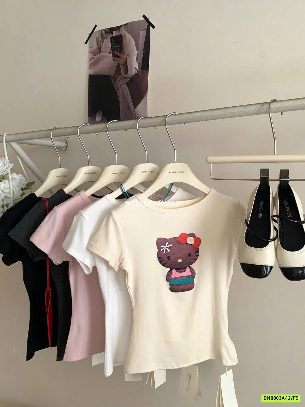 ÁO THUN KITTY LEMON