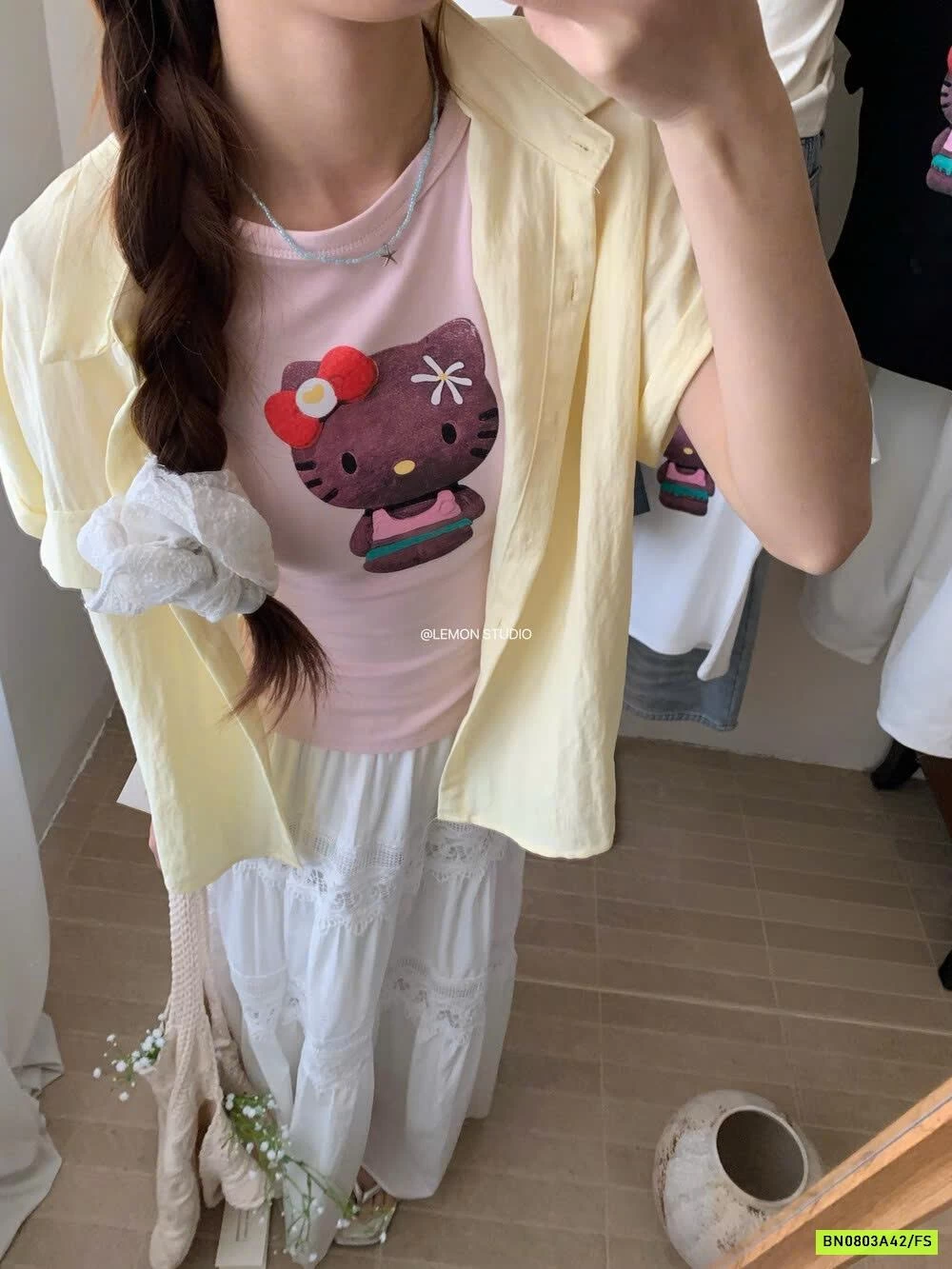 ÁO THUN KITTY LEMON