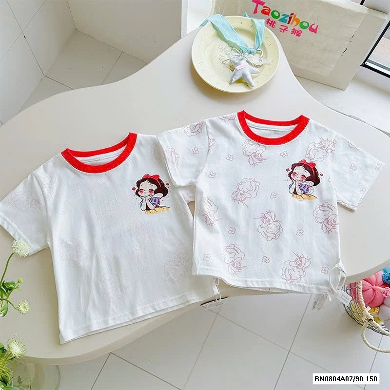 ÁO THUN VIỀN CỔ HOẠT HÌNH