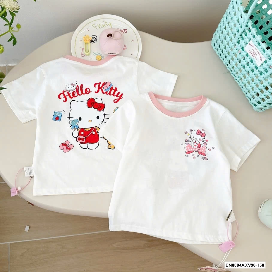 ÁO THUN VIỀN CỔ HOẠT HÌNH