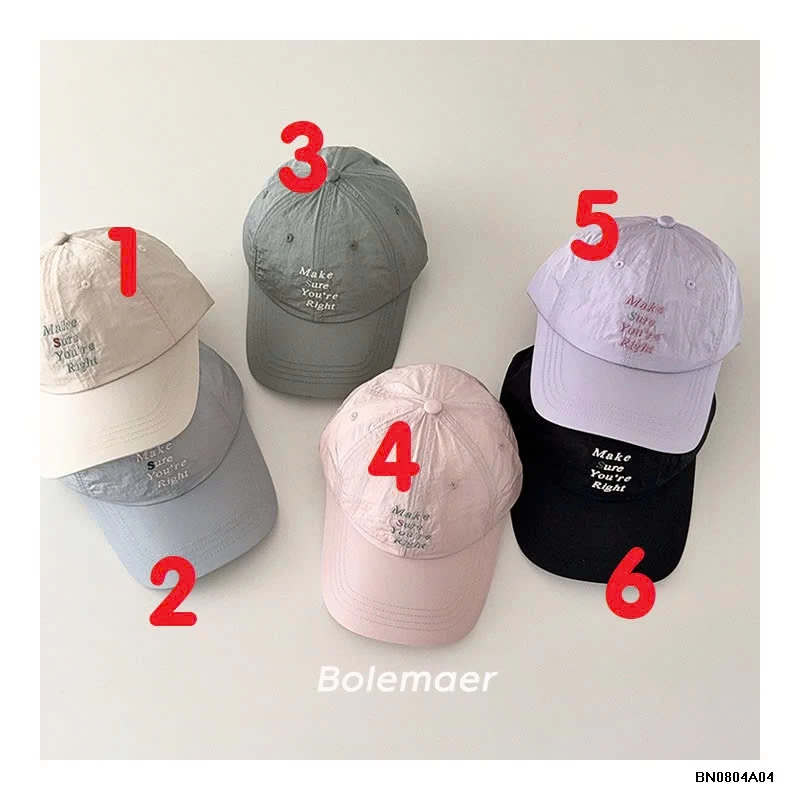 MŨ KẾT GIÓ THÊU CHỮ