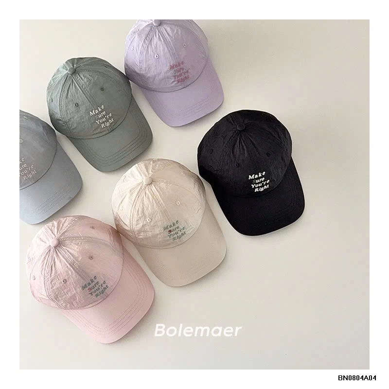 MŨ KẾT GIÓ THÊU CHỮ