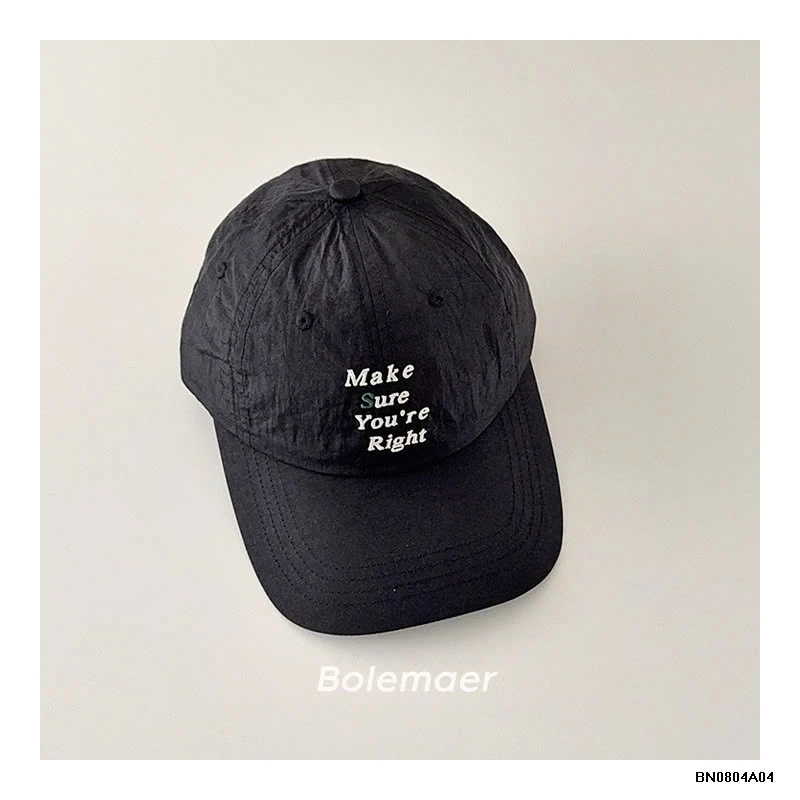 MŨ KẾT GIÓ THÊU CHỮ