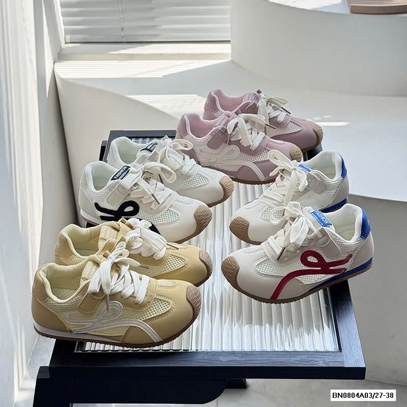 GIÀY LƯỚI BUỘC DÂY PHỐI SỌC