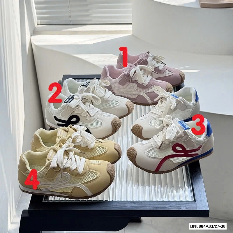 GIÀY LƯỚI BUỘC DÂY PHỐI SỌC