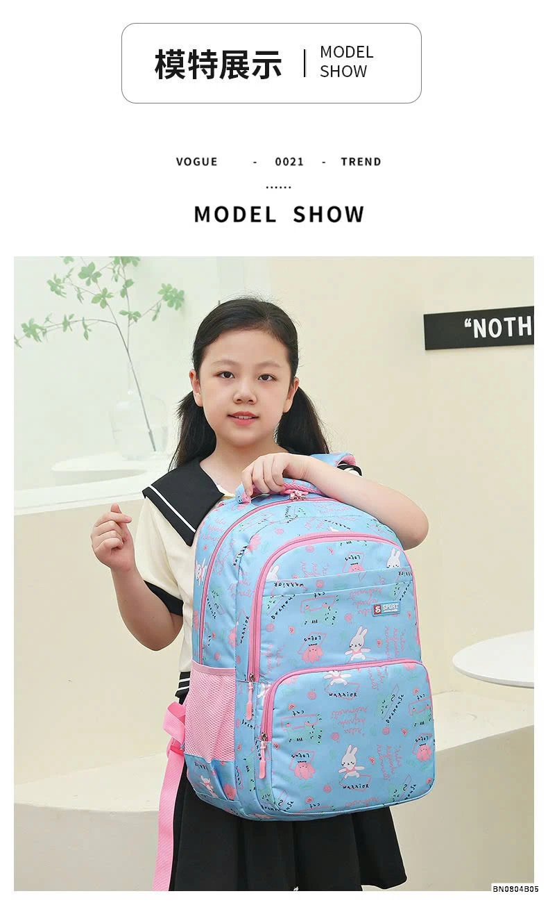 BALO HỌA TIẾT THỎ BÉ GÁI DỄ THƯƠNG