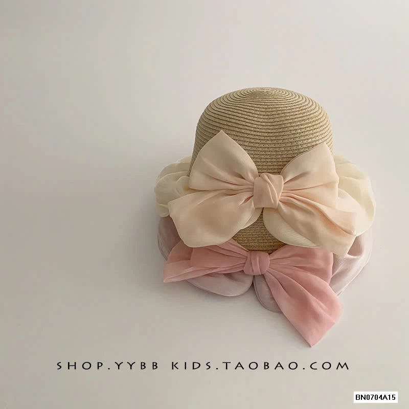 MŨ CÓI VIỀN BÈO NƠ SZ NHÍ