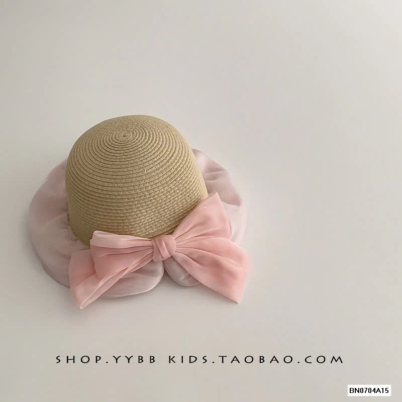 MŨ CÓI VIỀN BÈO NƠ SZ NHÍ