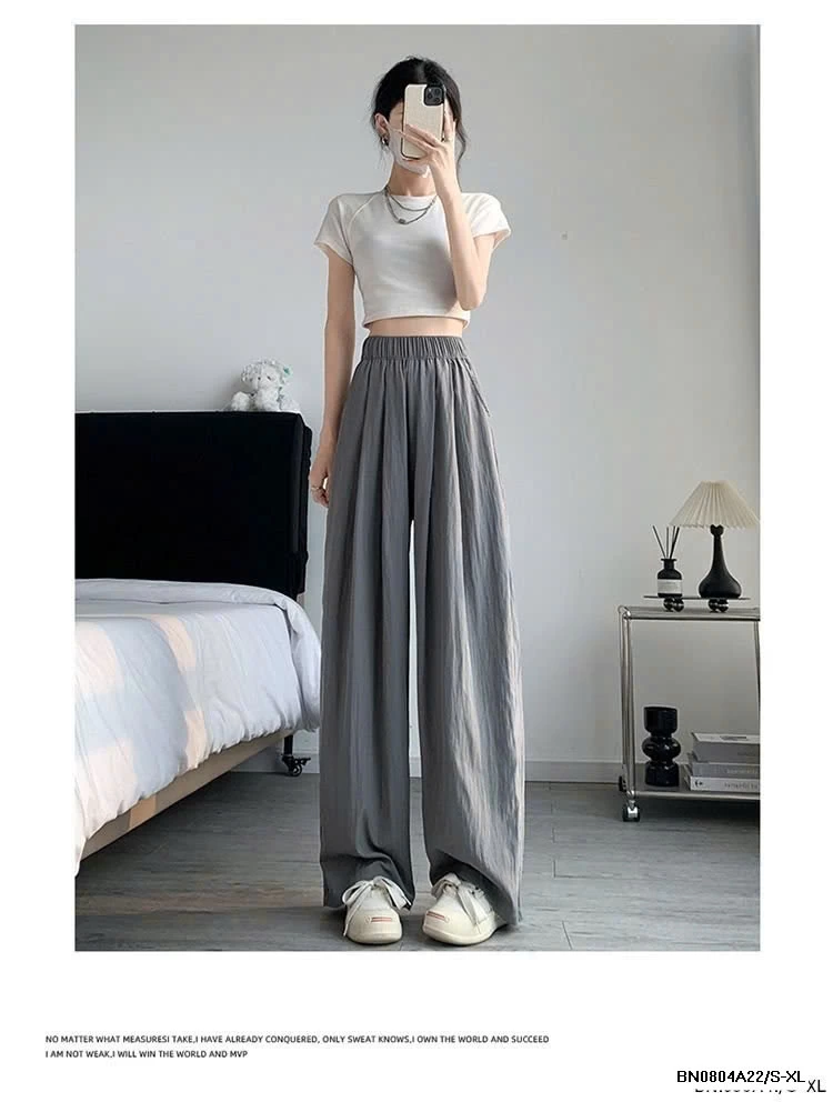 QUẦN ỐNG RỘNG TENCEL MỚI