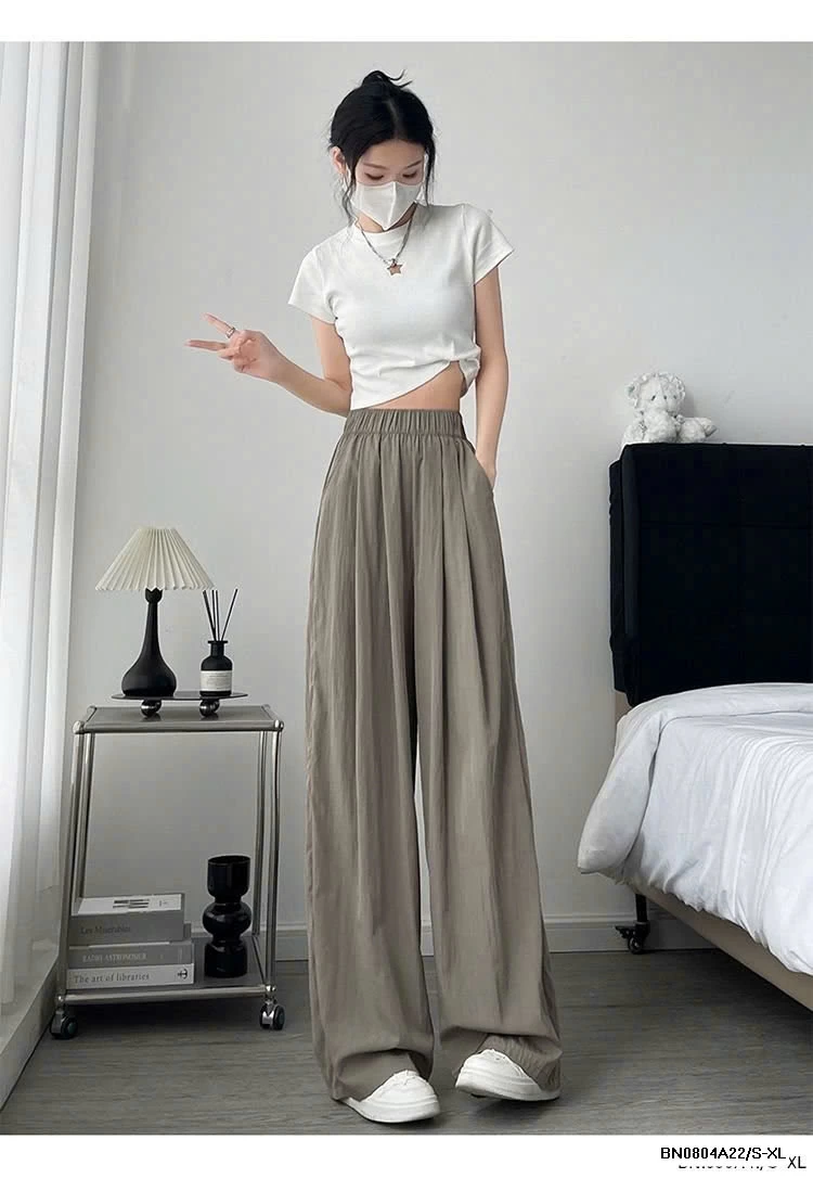 QUẦN ỐNG RỘNG TENCEL MỚI