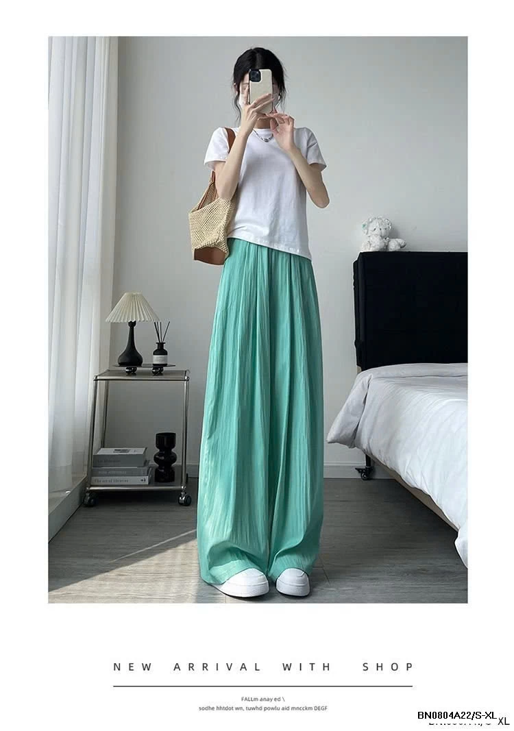 QUẦN ỐNG RỘNG TENCEL MỚI