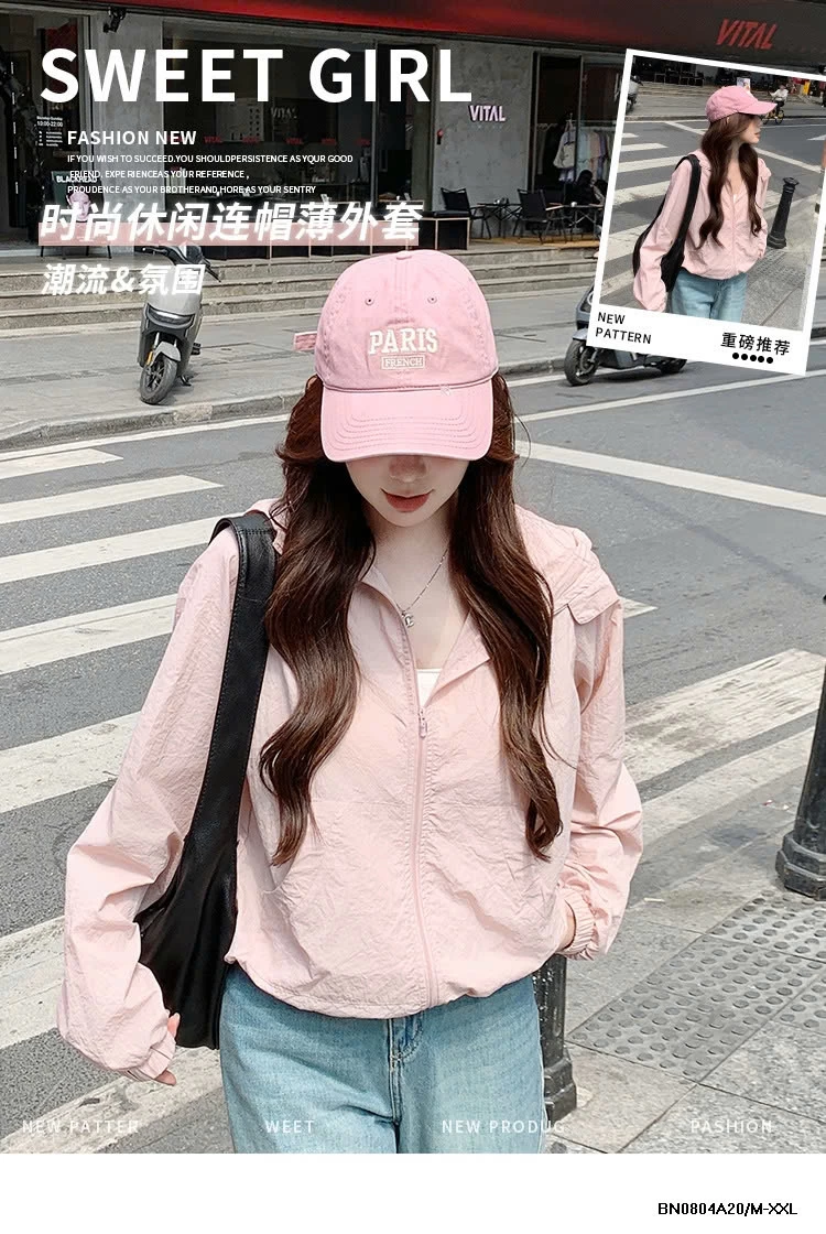 KHOÁC GIÓ MỀM CHỐNG NẮNG