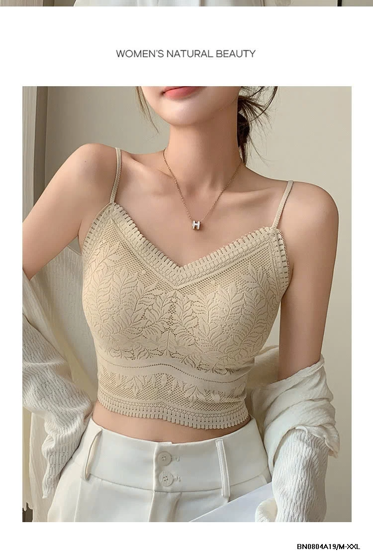 ÁO 2 DÂY REN LIỀN BRA