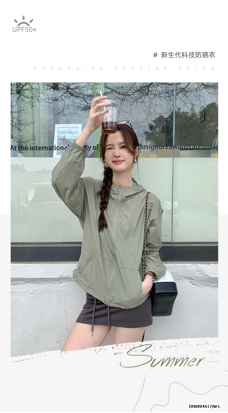 KHOÁC GIÓ MỎNG CHỐNG NẮNG CAO CẤP