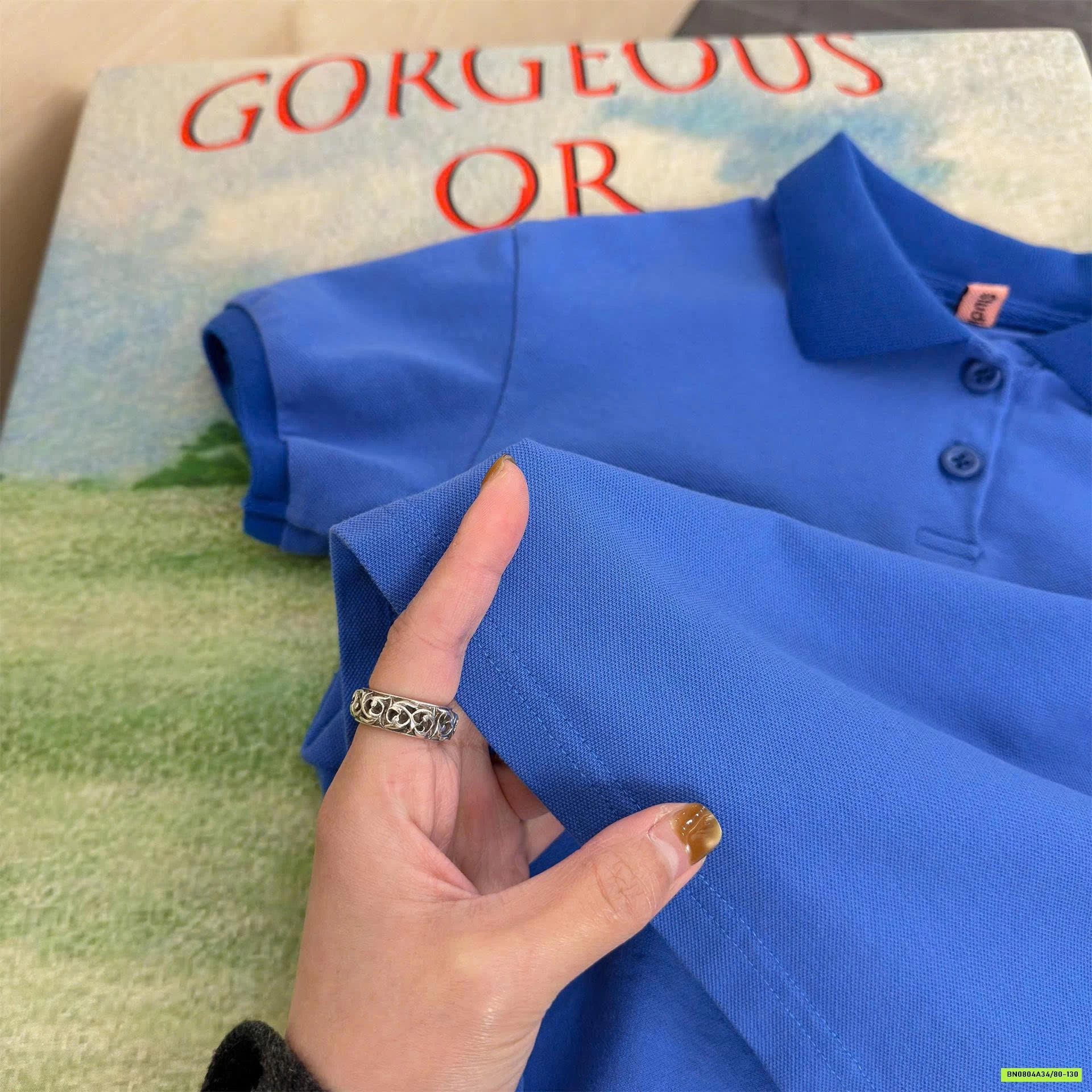 POLO TRƠN MÀU 7235 ADBABY