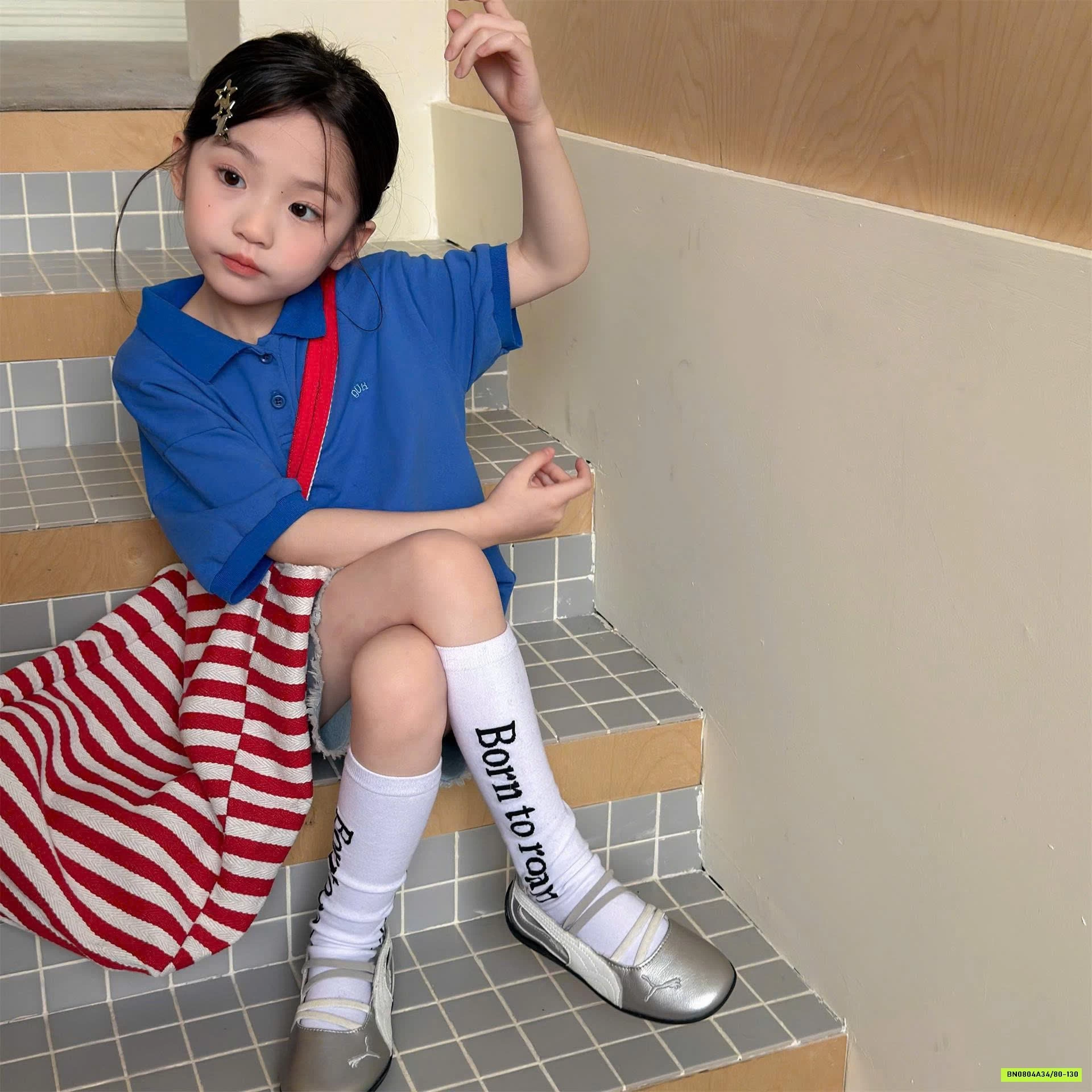 POLO TRƠN MÀU 7235 ADBABY