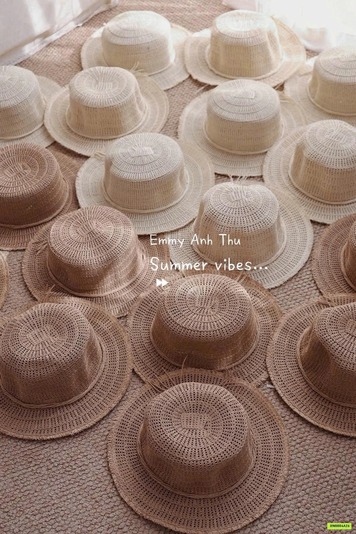 MŨ CÓI DỆT VINTAGE