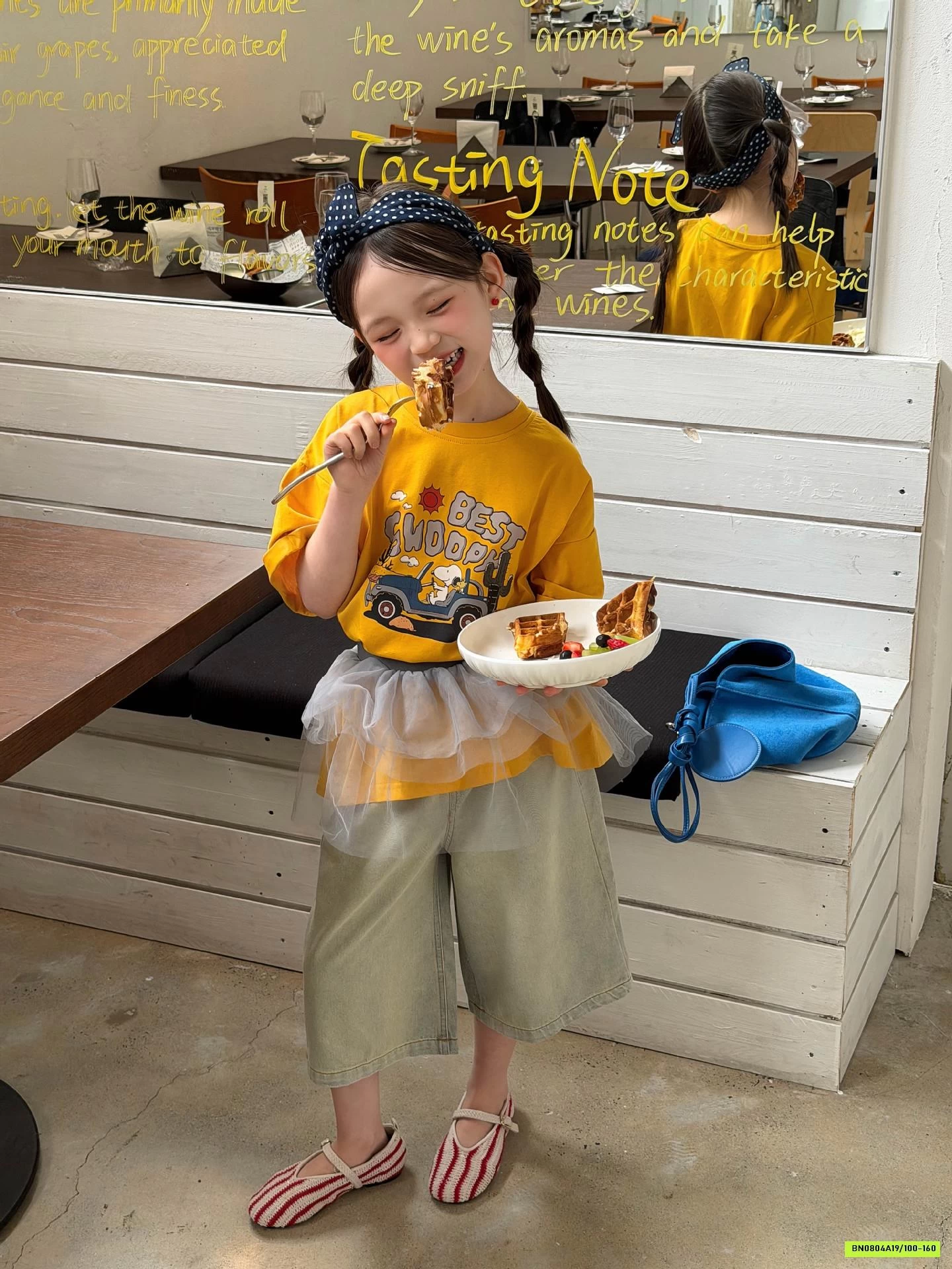 ÁO THUN SNOOPY BÉ GÁI