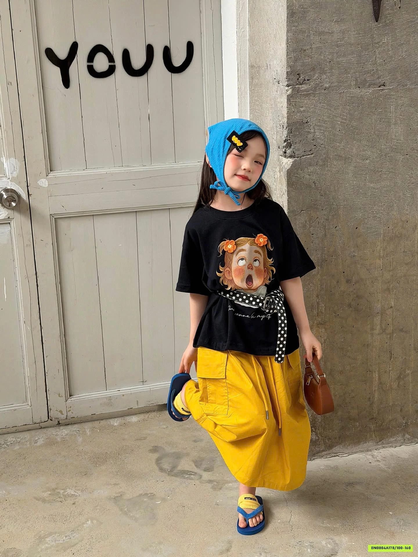 ÁO THUN CÔ GÁI MIX CV DÁNG DÀI