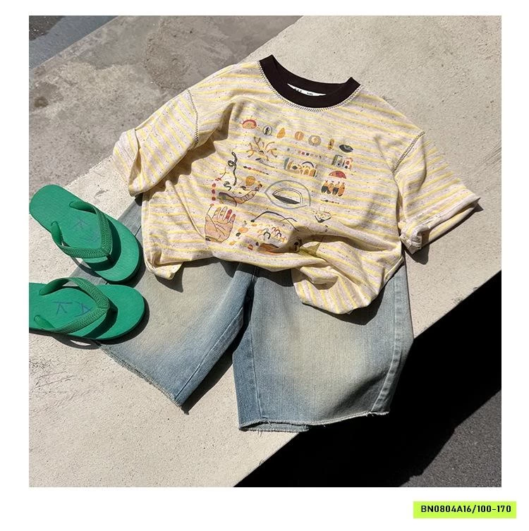 ÁO THUN XƯỚC IN HÌNH NGỘ NGHĨNH SZ ĐẠI