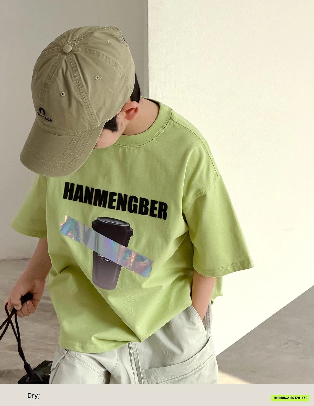 ÁO THUN XANH IN HÌNH CỐC SZ ĐẠI