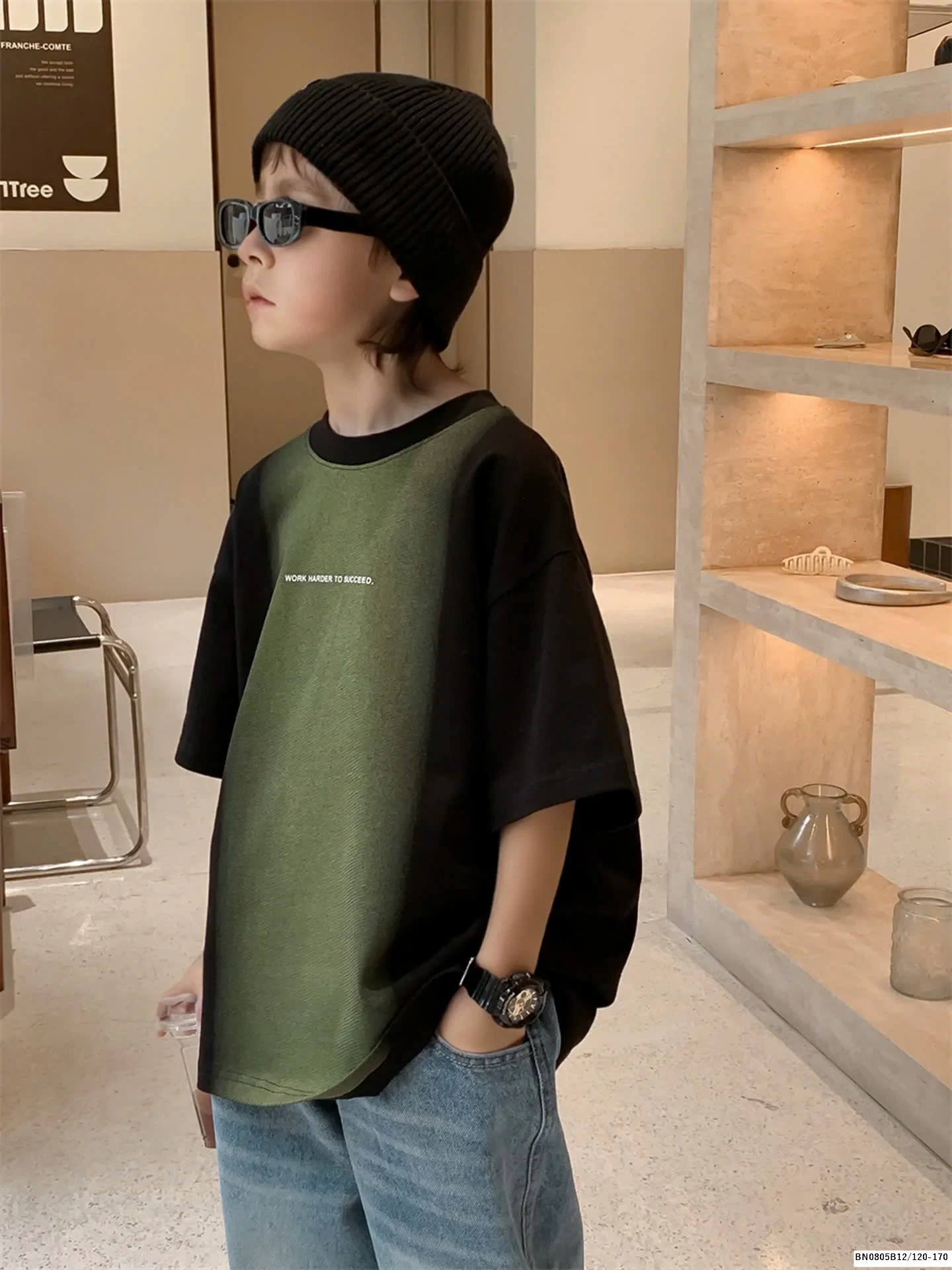 ÁO THUN PHỐI MÀU SZ ĐẠI