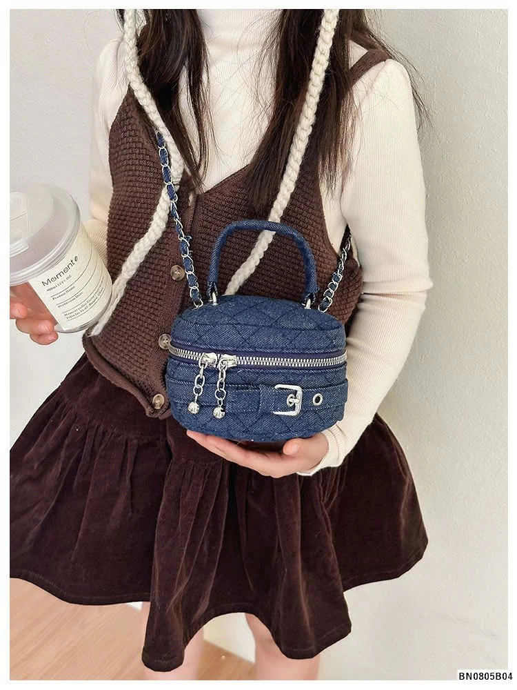 TÚI XÁCH DENIM THỜI TRANG MINI CHO BÉ