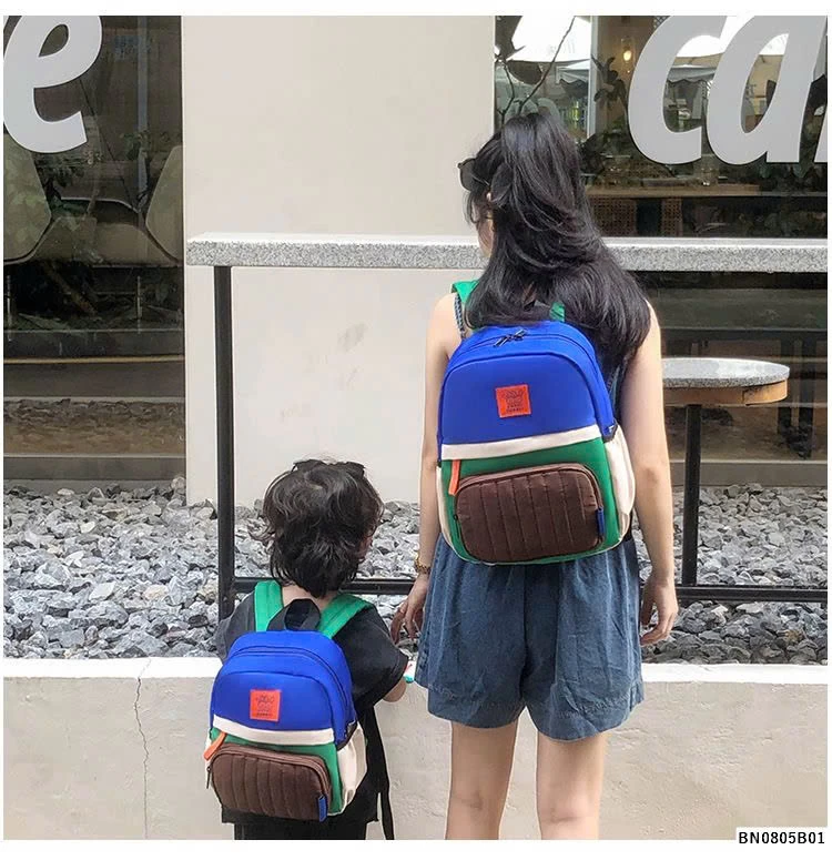 BALO VẢI PHỐI MÀU MẪU GIÁO + TIỂU HỌC