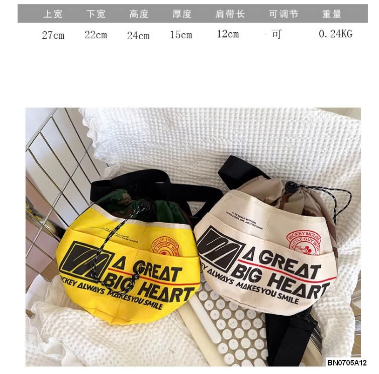 TÚI VẢI CANVAS IN CHỮ ĐEO CHÉO