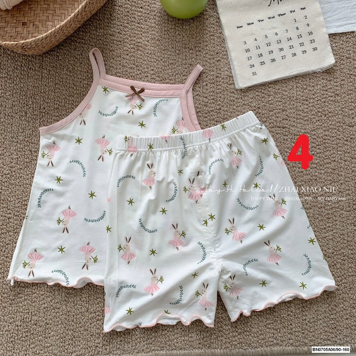 BỘ THUN LẠNH 2 DÂY DỄ THƯƠNG