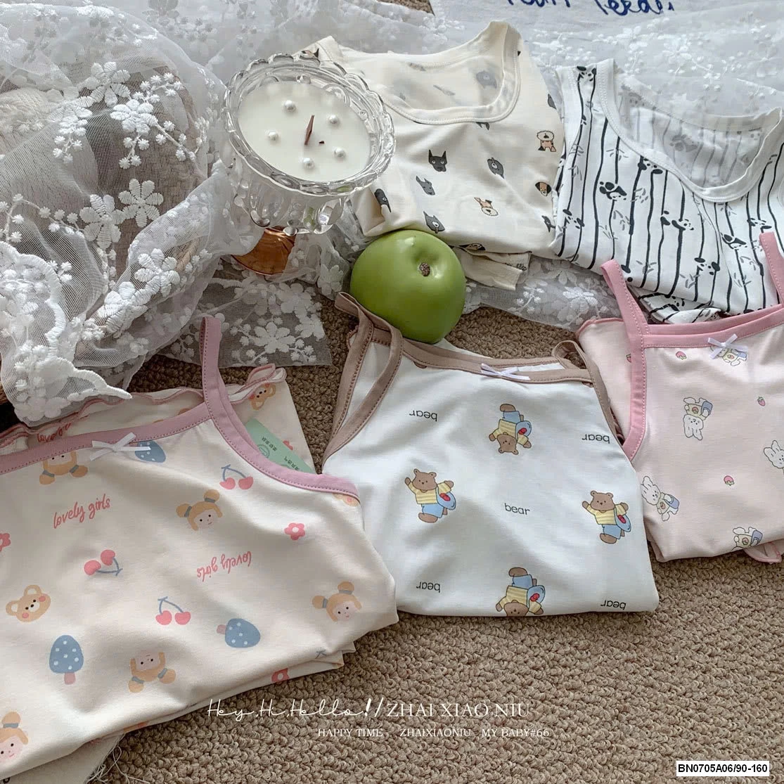 BỘ THUN LẠNH 2 DÂY DỄ THƯƠNG